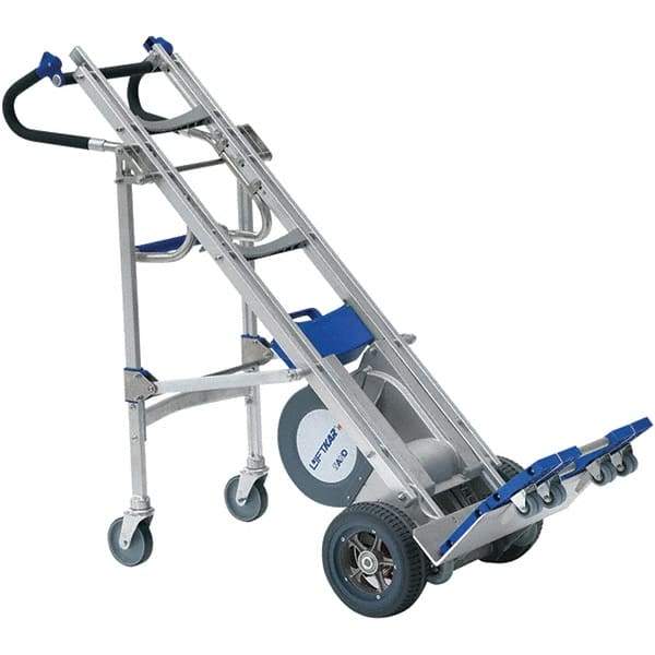 Wesco Industrial Products - 21-1/2" Wide x 39" High x 6-1/2" Deep, 10" Wheel Diam Hand Truck Kick Out Wheels - 725 Lb Load Capacity - Benchmark Tooling