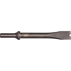 Mayhew - 1/2" Head Width, 6-1/4" OAL, Slotting Tool Chisel - Round Drive, Round Shank, Steel - Benchmark Tooling