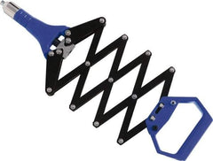 RivetKing - Scissor Action Hand Riveter - 3/32 to 3/16" Rivet Capacity, 14" OAL - Benchmark Tooling