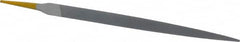 PFERD - 8" Swiss Pattern Three Square File - Double Cut, 5/8" Width Diam x 5/8" Thick, With Tang - Benchmark Tooling