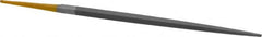 PFERD - 6" Swiss Pattern Square File - Double Cut, 7/32" Width Diam x 7/32" Thick, With Tang - Benchmark Tooling