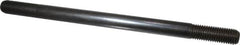 Gibraltar - 3/4-10 12" OAL Equal Double Threaded Stud - Alloy Steel, Black Oxide Finish, 2" Equal Thread Length - Benchmark Tooling