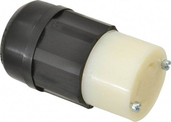 Leviton - 125/250 VAC, 30 Amp, L14-30R Configuration, Industrial Grade, Self Grounding Connector - 1 Phase, 3 Poles, 0.595 to 1.15 Inch Cord Diameter - Benchmark Tooling