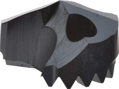 Sumitomo - Series SMD, 1" Diam Grade ACX70 140° Replaceable Drill Tip - Carbide, TiAlCr/TiSi Finish, Through Coolant - Benchmark Tooling