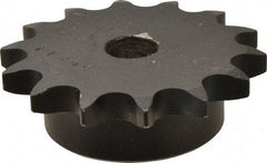 Browning - 14 Teeth, 5/8" Chain Pitch, Chain Size 50, Min Plain Bore Sprocket - 5/8" Bore Diam, 2.809" Pitch Diam, 3.11" Outside Diam - Benchmark Tooling