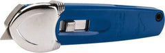 PHC - Springback Safety Cutter - 1-11/16" Steel Blade, Blue ABS Handle, 1 Blade Included - Benchmark Tooling