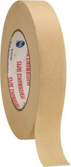 Intertape - 1" Wide x 60 Yd Long White Paper Masking Tape - Series PG24, 7.2 mil Thick, 26 In/Lb Tensile Strength - Benchmark Tooling