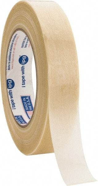 Intertape - 1" x 60 Yd Clear Rubber Adhesive Packaging Tape - Polyester Film Backing, 5.6 mil Thick, 175 Lb Tensile Strength, Series RG15 - Benchmark Tooling