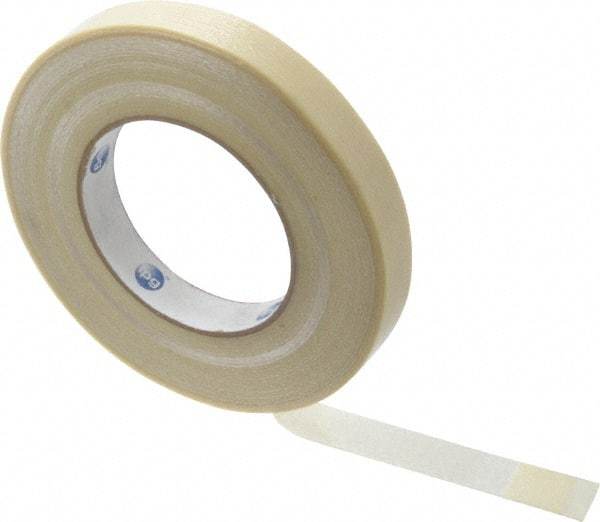 Intertape - 3/4" x 60 Yd Clear Rubber Adhesive Packaging Tape - Polyester Film Backing, 7.5 mil Thick, 333 Lb Tensile Strength, Series RG16 - Benchmark Tooling