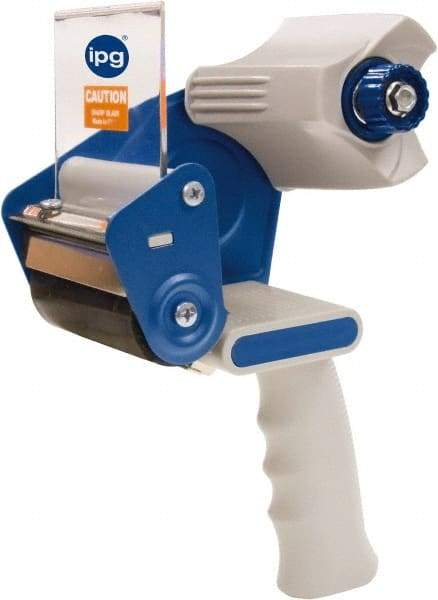 Intertape - 3" Wide, Pistol Grip Style, Handheld Tape Dispenser - For Use with Box Sealing Tape - Benchmark Tooling