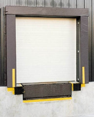 Vestil - 8' Door Width x 9' Door Height Vinyl Dock Seal - 12 Inch Projection - Benchmark Tooling