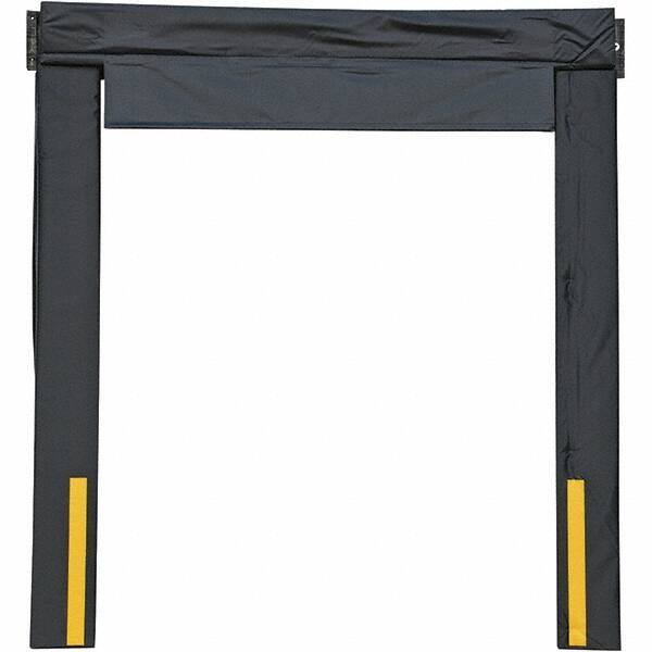 Vestil - 8' Door Width x 9' Door Height Vinyl Dock Seal - 10 Inch Projection - Benchmark Tooling