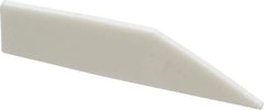 Noga - Bi-Directional Ceramic Deburring Scraper Blade - Round Blade Cross Section, Use on Straight Edge Surfaces - Benchmark Tooling