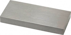 Mitutoyo - 3" Rectangular Steel Gage Block - Accuracy Grade AS-1, Includes Certificate of Inspection - Benchmark Tooling