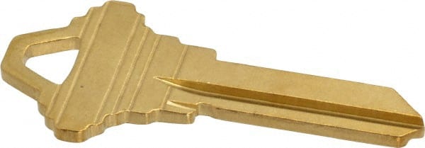 Made in USA - Schlage Brass Key Blank - Exact Industrial Supply