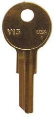 Made in USA - Yale Key Blank - Brass - Benchmark Tooling