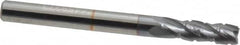 Hertel - 3/16" Diam, 5/8" LOC, 4 Flute Solid Carbide Roughing Square End Mill - TiCN Finish, 2" OAL, 3/16" Shank Diam, Single End, Centercutting - Benchmark Tooling