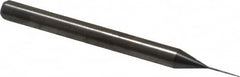 Hertel - 0.23mm, 130° Drill Point, 1/8" Shank Diam, Regular Spiral Circuit Board Drill Bit - Benchmark Tooling