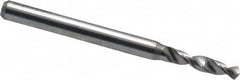 Hertel - #39, 130° Drill Point, 1/8" Shank Diam, Fast Spiral Circuit Board Drill Bit - Benchmark Tooling