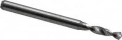 Hertel - #38, 130° Drill Point, 1/8" Shank Diam, Fast Spiral Circuit Board Drill Bit - Benchmark Tooling