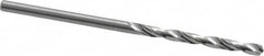 Hertel - 2mm 118° Solid Carbide Jobber Drill - Bright Finish, Right Hand Cut, Spiral Flute, Straight Shank, 1-3/4" OAL, Standard Point - Benchmark Tooling