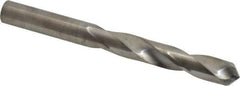 Hertel - 12mm 118° Solid Carbide Jobber Drill - Bright Finish, Right Hand Cut, Spiral Flute, Straight Shank, 4-3/4" OAL, Standard Point - Benchmark Tooling