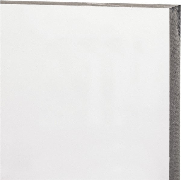 Made in USA - 2' x 24" x 1/2" Clear Polycarbonate Sheet - Benchmark Tooling