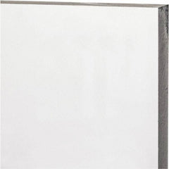 Made in USA - 1/2" Thick x 24" Wide x 4' Long, Polycarbonate Sheet - Clear, Static Dissipative Grade - Benchmark Tooling