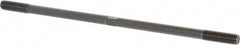 Gibraltar - 1/2-13 12" OAL Equal Double Threaded Stud - Alloy Steel, Black Oxide Finish, 1-1/2" Equal Thread Length - Benchmark Tooling