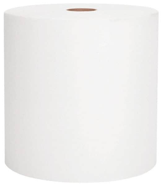 Scott - Hard Roll of 1 Ply White Paper Towels - 8" Wide, 800' Roll Length - Benchmark Tooling