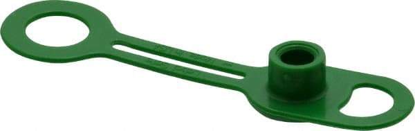 Trico - 1/8 NPT Grease Fitting Cap - Green, 10 Pieces - Benchmark Tooling