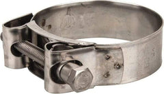 Mikalor - 2-3/4" Hose, 0.98" Wide x 0.04" Thick, T-Bolt Hose Clamp - 2.68 to 2.87" Diam, Stainless Steel - Benchmark Tooling