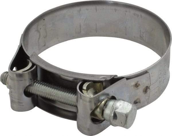 Mikalor - 3" Hose, 0.98" Wide x 0.04" Thick, T-Bolt Hose Clamp - 2.87 to 3.11" Diam, Stainless Steel Band, Housing & Zinc Plated Screw - Benchmark Tooling