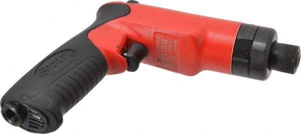 Sioux Tools - 1/4" Bit Holder, 2,000 RPM, Pistol Grip Handle Air Screwdriver - 80 In/Lb Torque, 30 CFM - Benchmark Tooling