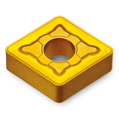 Turning Insert:  CNMG432ET TT5100,  Solid Carbide TiCN, Al2O3 & TiN Finish,  Neutral,  0.5080″ Long,  1/2″ Inscribed Circle,  0.0310″ Corner Radius,  80.0 &deg N/A Diamond,  Series  CNMG