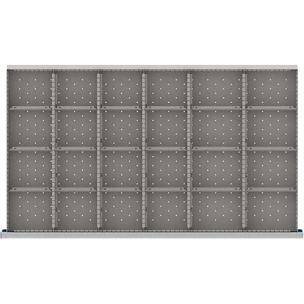 LISTA - 24-Compartment Drawer Divider Layout for 3.15" High Drawers - Benchmark Tooling