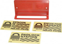 Master Lock - Empty Steel Padlock Rack - Exact Industrial Supply