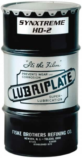 Lubriplate - 120 Lb Drum Calcium Extreme Pressure Grease - Tan, Extreme Pressure & High/Low Temperature, 450°F Max Temp, NLGIG 2, - Benchmark Tooling