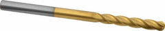 Hertel - 3/16" Diam, 1-1/8" LOC, 4 Flute Solid Carbide Ball End Mill - TiN Finish, Single End, 3" OAL, 3/16" Shank Diam - Benchmark Tooling