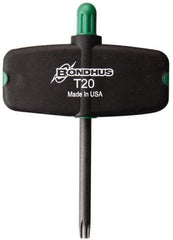 Bondhus - T20 Torx Plus Key - Wing Handle, Protanium High Torque Steel, 2" Length Under Head - Benchmark Tooling