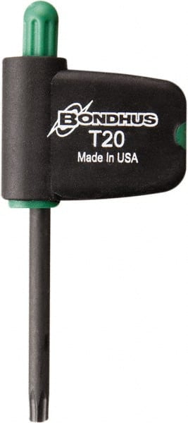 Bondhus - 3" OAL T20 Torx Key - Benchmark Tooling