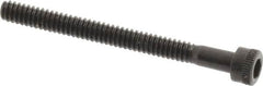 Holo-Krome - #4-40 UNC Hex Socket Drive, Socket Cap Screw - Alloy Steel, Black Oxide Finish, Partially Threaded, 1-1/4" Length Under Head - Benchmark Tooling