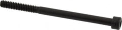 Holo-Krome - #10-24 UNC Hex Socket Drive, Socket Cap Screw - Alloy Steel, Black Oxide Finish, Partially Threaded, 2-3/4" Length Under Head - Benchmark Tooling