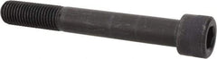 Holo-Krome - 1-8 UNC Hex Socket Drive, Socket Cap Screw - Alloy Steel, Black Oxide Finish, Partially Threaded, 7-1/2" Length Under Head - Benchmark Tooling