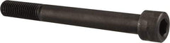 Holo-Krome - 1-8 UNC Hex Socket Drive, Socket Cap Screw - Alloy Steel, Black Oxide Finish, Partially Threaded, 8-1/2" Length Under Head - Benchmark Tooling