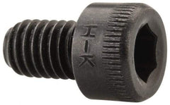 Holo-Krome - #10-32 UNF Hex Socket Drive, Socket Cap Screw - Alloy Steel, Black Oxide Finish, Fully Threaded, 5/16" Length Under Head - Benchmark Tooling