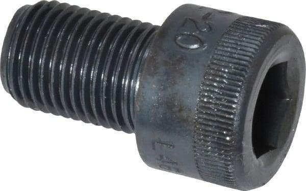 Holo-Krome - 1/2-20 UNF Hex Socket Drive, Socket Cap Screw - Alloy Steel, Black Oxide Finish, Fully Threaded, 3/4" Length Under Head - Benchmark Tooling