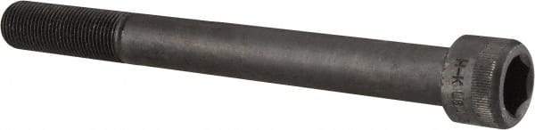 Holo-Krome - 3/4-16 UNF Hex Socket Drive, Socket Cap Screw - Alloy Steel, Black Oxide Finish, Partially Threaded, 7" Length Under Head - Benchmark Tooling