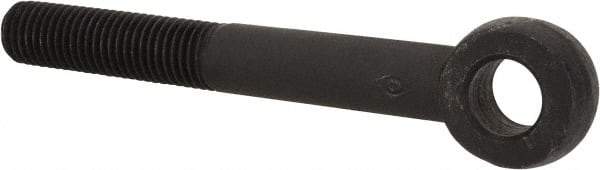 Gibraltar - 3/4-10, Steel, Eye Hole Head, Rod End - Black Oxide Finish, 3/4" Shank Diam, 6-1/8" Hole Center to End, Grade C-1030, 2-1/2" Thread Length - Benchmark Tooling