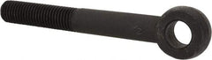 Gibraltar - 3/4-10, Steel, Eye Hole Head, Rod End - Black Oxide Finish, 3/4" Shank Diam, 6-1/8" Hole Center to End, Grade C-1030, 2-1/2" Thread Length - Benchmark Tooling